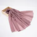 Vrouwen sterren pailletten voile sjaal lange veelzijdige hoofddoek elegante lichte sjaal - 180*90cm / 12#