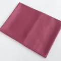 Solid color satin headscarf fabric material, soft and smooth texture, elegant drape style. - 11 Deep Pink