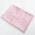 Solid pink satin headscarf for women, smooth silk-like material, elegant solid long scarf. - 16 Soft Pink
