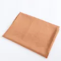 Solid color satin scarf fabric, smooth and silky smooth material, elegant styling option. - 17 Khaki