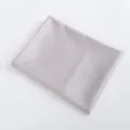 Solid color satin scarf smooth fabric lightweight solid tone elegant versatile daily wear accessory - 25 Purple Gray