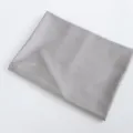 Solid grey satin hair scarf or smooth fabric material, elegant minimalist design for daily wear. - 26 Light Gray