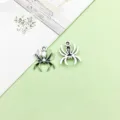 Vintage ασημί κράμα αράχνη charms για DIY κοσμήματα Halloween και γυναικεία βραχιόλια. - Halloween Αράχνη (B110)