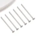 Silver flat head pins jewelry findings DIY accessories for handmade bracelets necklaces - T-Pin Flat Head (T3134)