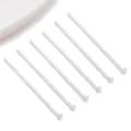 Silver metal head pins flat head T-pins for DIY jewelry making bracelet necklace crafting - T-Pin Flat Head (T3143)