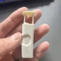 Kunststoff Beutelverschluss Clip Variante, bequemes Design für Frische von Brot und Snacks. - Weiß