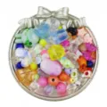 Mixed acrylic beads bulk DIY handmade bracelet phone chain pendant jewelry accessories. - Multicolor