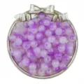 10mm perles rondes en acrylique violet perles en vrac accessoires bijoux diy loisirs - Trou de 10mm (30 Pièces/Paquet) / Violet