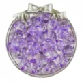 16mm purple acrylic fig transparent beads bulk for DIY handmade jewelry bracelet accessories. - 16mm (10 Pieces/Pack) / Purple