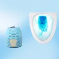 Blue bear toilet bowl cleaner automatic deodorant cleaning tablet fresh ocean scent bathroom tool - Box Packaging / Blue Ocean