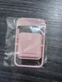Mini folding chair phone stand pink desktop lazy holder portable support bracket - Pink