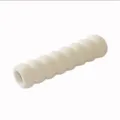 White plush door handle cover anti-collision winter warm guard protective sleeve pad - Off White