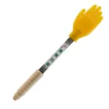 Meridian massage pat silicone hand slap body back scratcher health fitness tool for daily wellness - Wooden Handle Massage Board