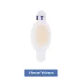 Cerotto idrogel anti-sfregamento per tallone vesciche cuscinetto tacchi 28x69mm - Forma di Orologio (Grande) / 28x69mm