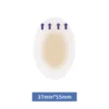 Cerotto antisfregamento tacchi alti hydrogel protezione vesciche tallone 37x55mm nuovo - Ovale (Medio) / 37x55mm