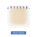 Transparent hydrogel anti-grinding heel sticker foot protection patch - 50x50mm - 50x50mm