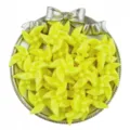 20mm yellow acrylic pinwheel beads for DIY bracelet jewelry making craft accessories. - Yellow