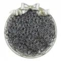 Anellini di salto in metallo nero per la creazione di gioielli fai da te e accessori. - Nero Fucile