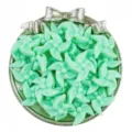 20mm acrylic pinwheel beads mint green loose beads for DIY handmade jewelry bracelets crafting - Green