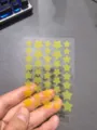 Hydrocolloid acne patch star shape blemish cover breathable invisible pimple patch skincare - Star Style / PE Bare Packaging / Yellow