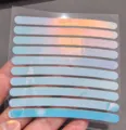Colorful reflective wheel hub stickers for cars, motorcycles, and bikes, anti-collision. - Colorful Luminous