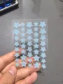 Star-shaped hydrocolloid acne patch transparent blemish healing sticker for invisible face makeup use - Star Style / PE Bare Packaging / Sky Blue