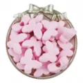 Pink acrylic butterfly beads large hole diy jewelry making charm cute pink craft accessories - Pink