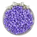 Purple acrylic barrel beads 6x5mm cylindrical craft beads for DIY jewelry making bracelets new - 6mm Aperture 3mm / Purple