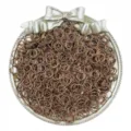 Anellini aperti in bronzo anelli di connessione in metallo per creazione di gioielli fai da te - Rosso Antico