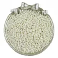 Glass seed beads 2-4mm opaque cream white round beads for DIY handmade bracelets necklaces jewelry. - Beige