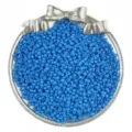 Blue glass seed beads for DIY jewelry making handmade bracelets necklaces beading accessories - Blue