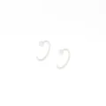 Manchette d'oreille étoile argentée minimaliste, accessoire de bijou tendance chic - W80233 Style Argenté
