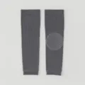 Women sports knee pads thin joint protection sleeves running cycling dark grey breathable - One Size / Dark Gray