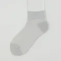 Donne estate traspirante mesh calzini corti, sottili calze di seta, stile minimalista quotidiano. - Taglia unica / grigio-argento