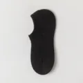 Calzini invisibili neri da donna estivi sottili in cotone mesh traspirante antiscivolo corti. - Taglia unica / Nero