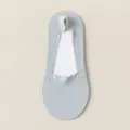 Calzini invisibili estivi in seta di ghiaccio sottili antiscivolo da donna scarpe - Taglia unica / grigio-blu