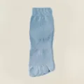 Calzini a cinque dita da uomo azzurri in cotone gamba media sportivi uso quotidiano. - Taglia unica / blu acqua