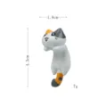 Graziosa statuetta gatto calico sospesa in miniatura per interni auto e display monitor. - Gatto Strisciante (321654) / Gatto Tricolore