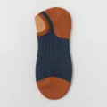Herren Sneaker Socken Baumwolle farbblockiert atmungsaktiv bequem unsichtbare Kurzsocken Sommer. - Einheitsgröße / Blau