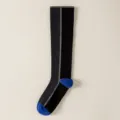 Calze sportive a compressione professionale per corsa e fitness. Gambaletti neri. - Taglia unica / Nero