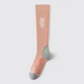 Donne calze sportive compressione professionali corsa fitness yoga polpacci rosa chiaro - Taglia unica / Rosa