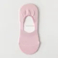 Calzini invisibili traspiranti in rete da donna taglio basso antiscivolo rosa estivi nuovi - Taglia unica / Rosa