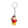 Nahaufnahme Detail des niedlichen Cartoon Anime Figur Metall Schlüsselanhänger Zubehörs. - Einzelstück / Stil 10