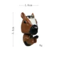 Süßer Sternzeichen Pferd Anhänger, DIY Schmuck Accessoire Schlüsselanhänger, ca. 3.4cm - Pferd