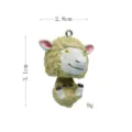 Süßes Sternzeichen Schaf Anhänger Figur DIY Schlüsselanhänger Zubehör mit kompaktem Design. - Schaf