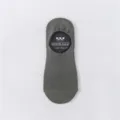 Herren einfarbige unsichtbare Bootssocken atmungsaktive Mesh flache rutschfeste Sommersocken - EU 40-44 / Armeegrün