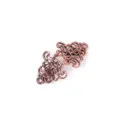 Clip de châle en bronze vintage fermoir de cape rétro accessoire col de pull broche - 912-7