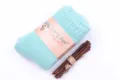 Chaussettes d'hiver en laine épaisse pour hommes, chaussettes éponges chaudes bleu clair. - Vert lagon pour femme