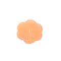 Orange flower shape clothing tightener clip, glitter detail shirt waist cincher clip detail. - L / Orange