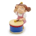 Niedliche Totoro Mei Anime Actionfigur trommeln Harz Sammlerstück Miniatur Tischdeko - Trommeln Xiaoyu